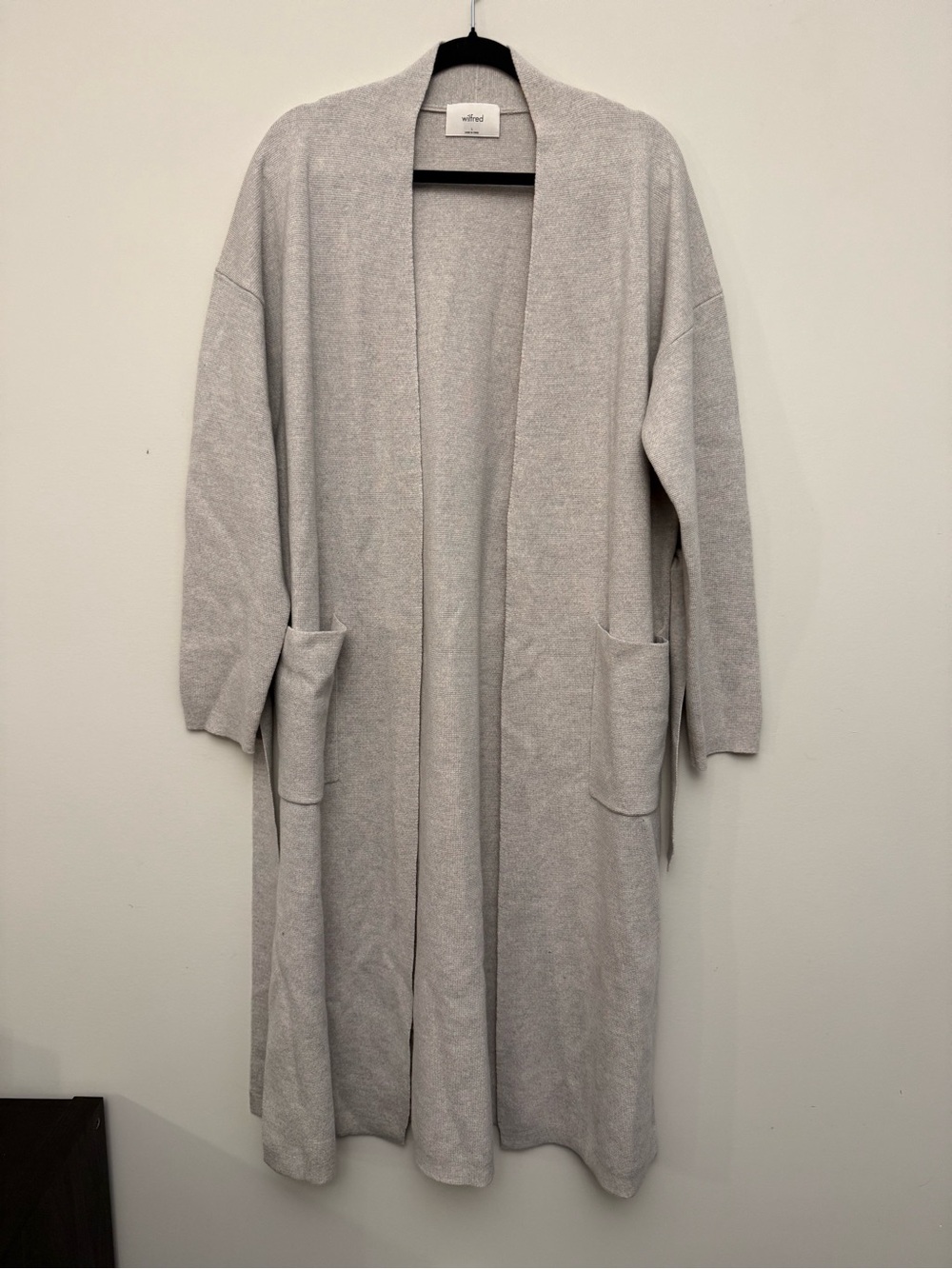 Wilfred Merino Wool Belted Duster